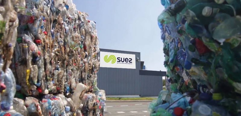 苏伊士Regene Atlantique工厂和PET瓶废塑料原料