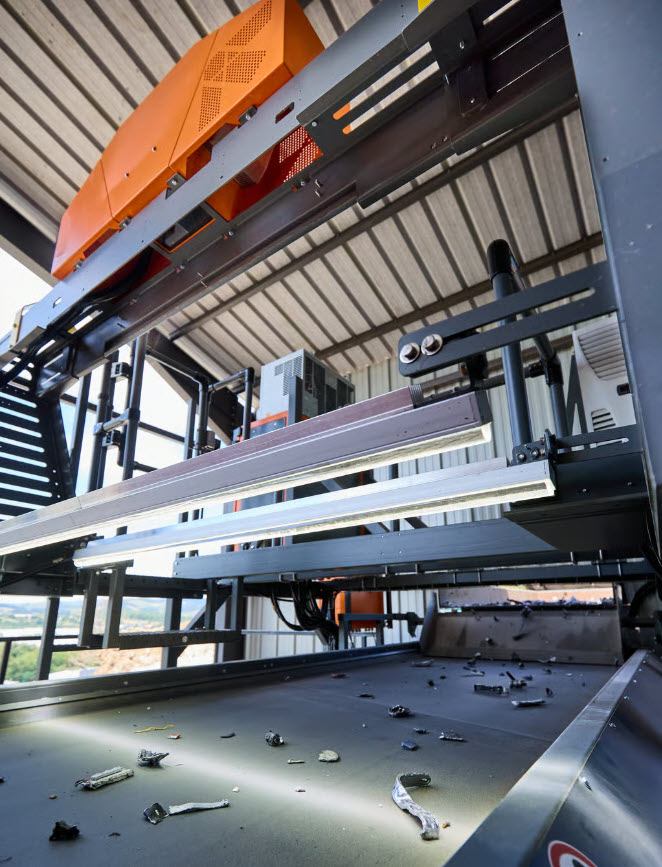 该新型系统可处理粒径为 6–120 毫米的 Zorba 材料，处理能力高达每小时 20 吨。