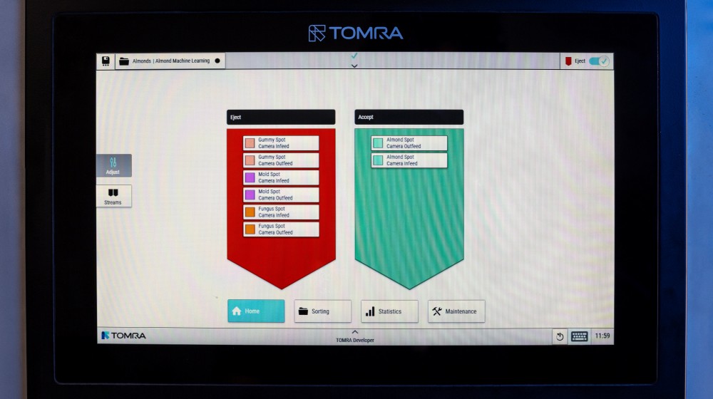 TOMRA 4C 用户界面
